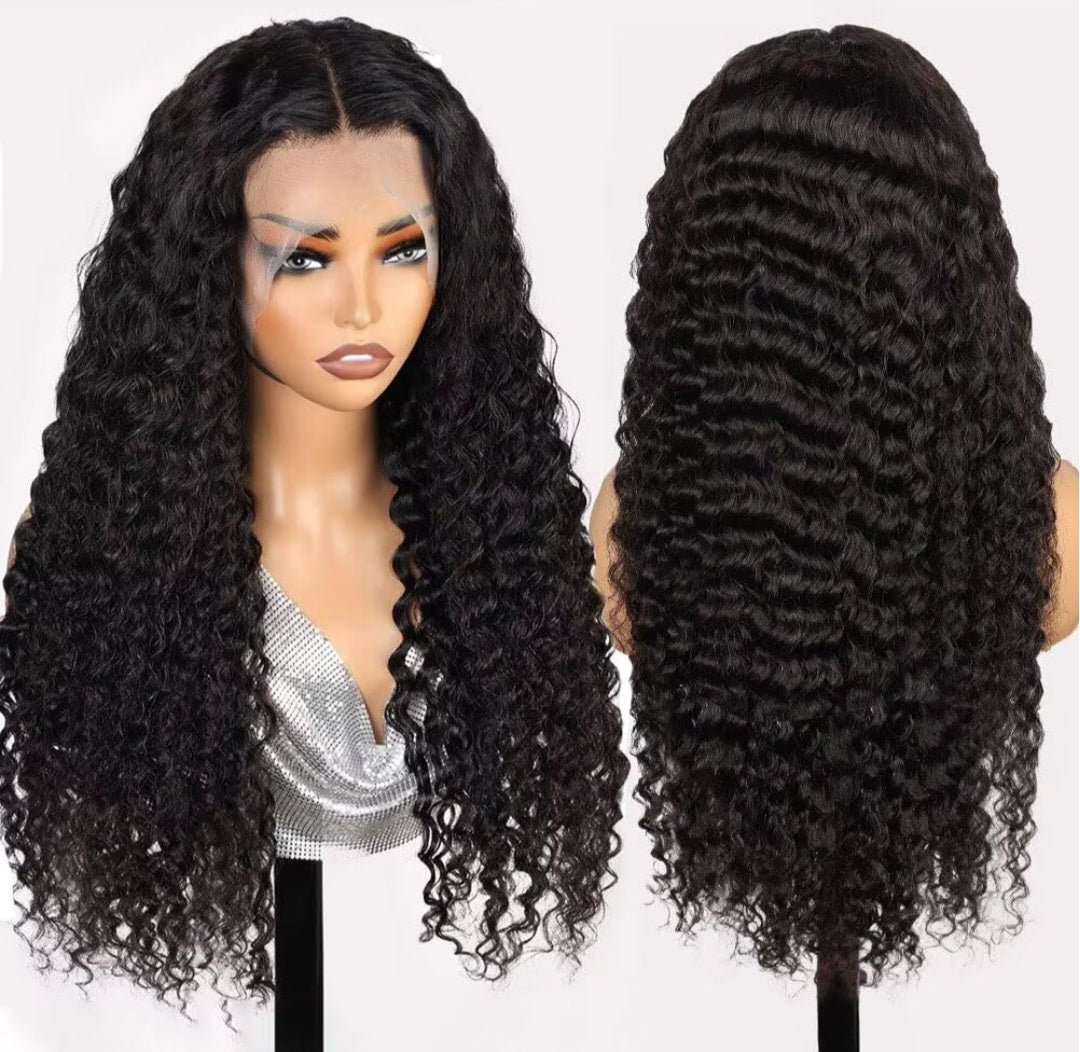 Glueless curly 5*5 top quality wig